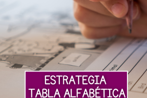 tabla alfabética